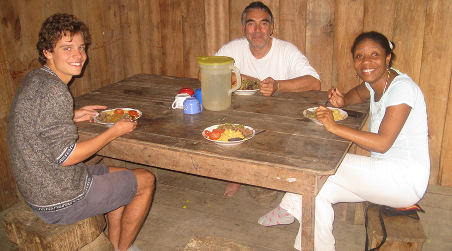 Accommodation and Meals Shuar Community