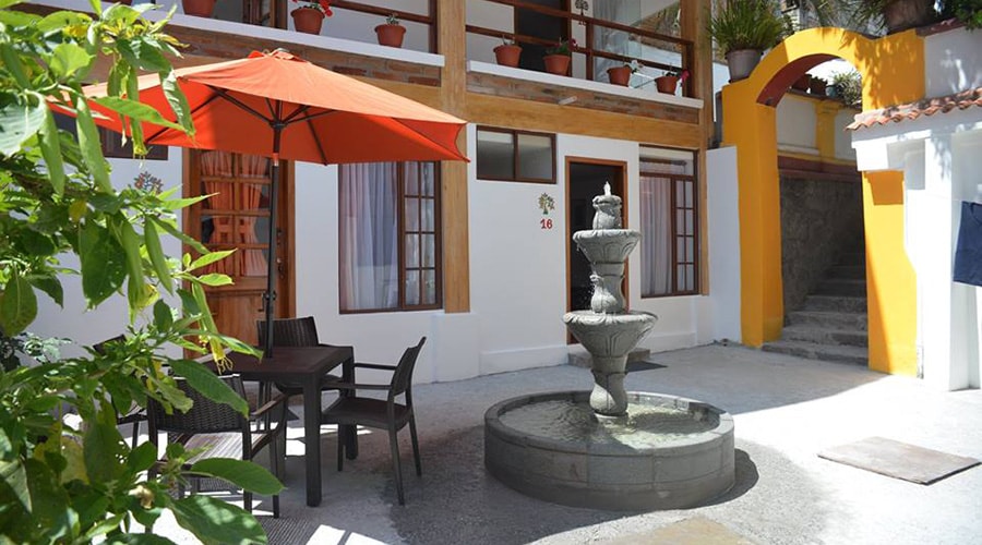 Accommodation at a Hostel/Hotel in Otavalo
